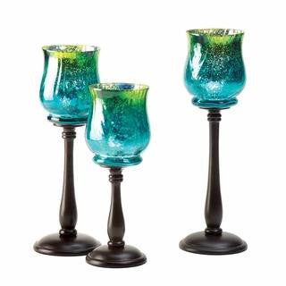 Mediterranean Candleholder Trio