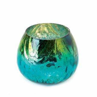 Peacock Inspired Candleholder