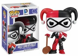 Batman Harley Quinn With Mallet DC Comics Pop! Vinyl Figure
