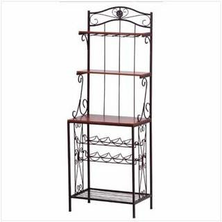 Bakers Rack Wine Storage Rack